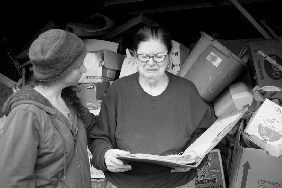 Community Love and Support. Boots On The Ground by Mary Anne Funk. Portland, Oregon